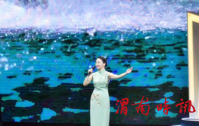 夏梅子将陕南新歌唱进北京电视台