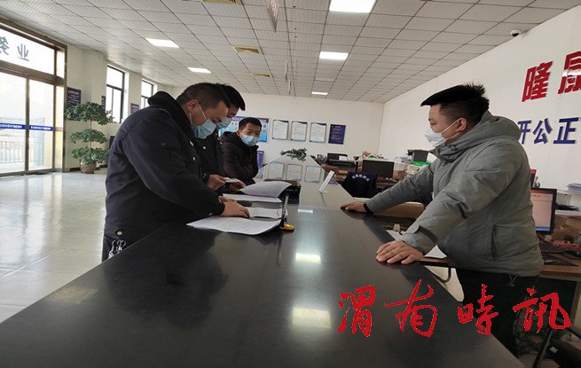  渭南华州交警车管所深入对检测站积极开展春运安全检查工作
