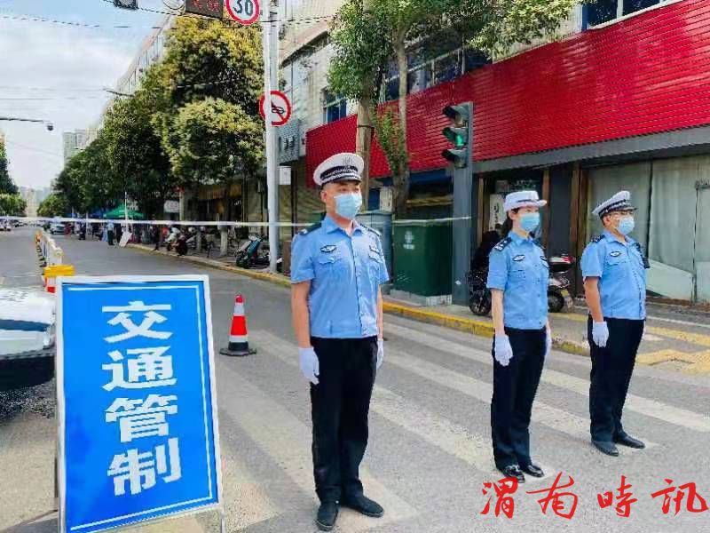 高考第一天 韩城公安交警全力护航逐梦之路(图3)