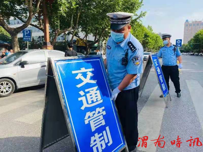 高考第一天 韩城公安交警全力护航逐梦之路(图7)