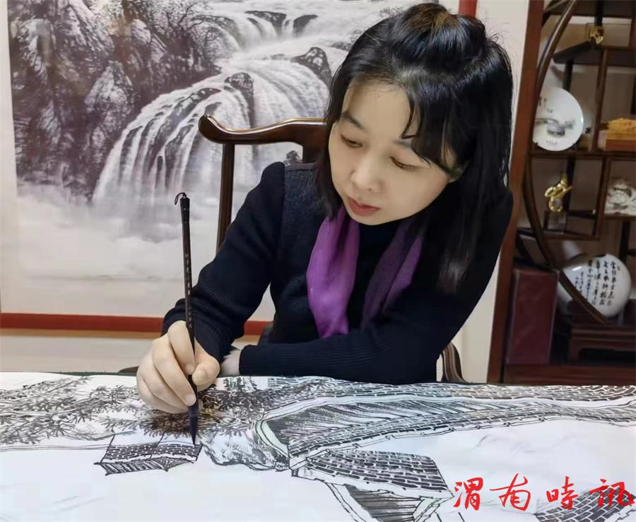 三秦书画协会、陕西盛唐书画艺术研究院万里行走进韩城(图9)