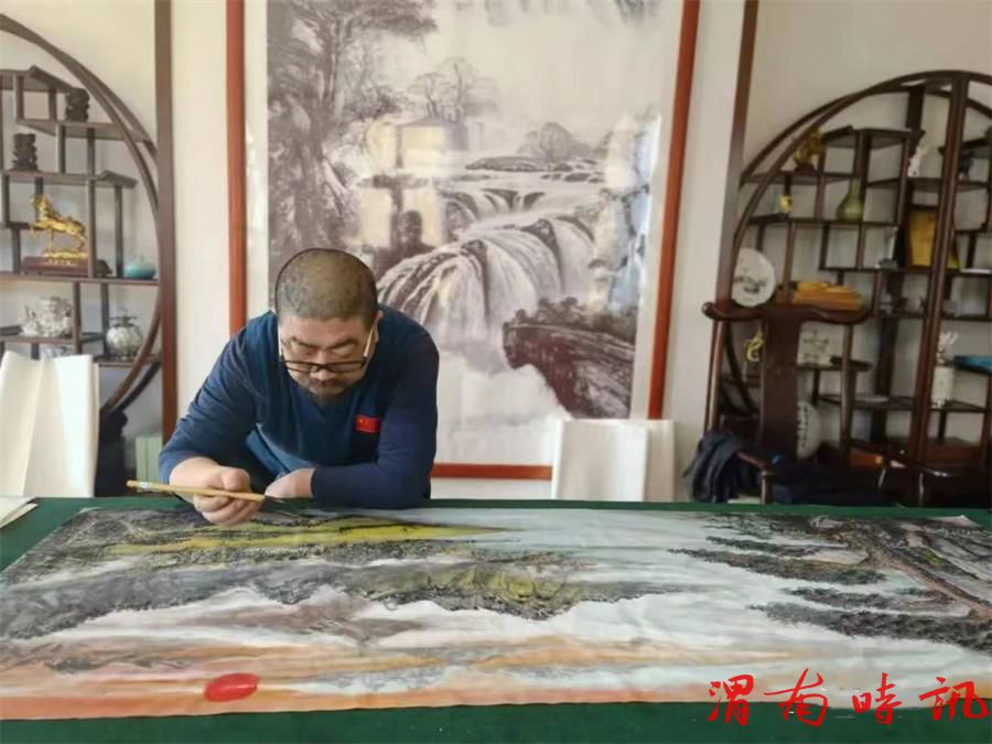 三秦书画协会、陕西盛唐书画艺术研究院万里行走进韩城(图15)