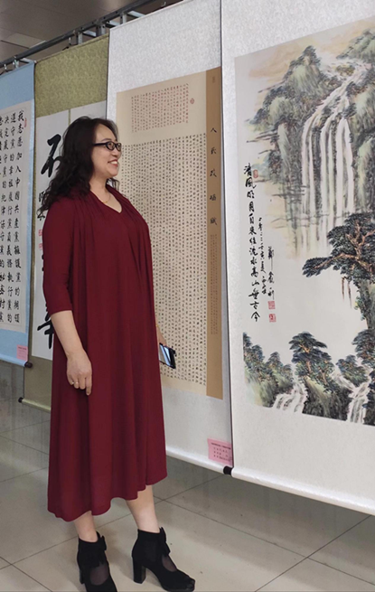 “喜迎二十大 翰墨颂中华”书画艺术作品展 在大荔县宾馆国际会展中心隆重举行(图21)