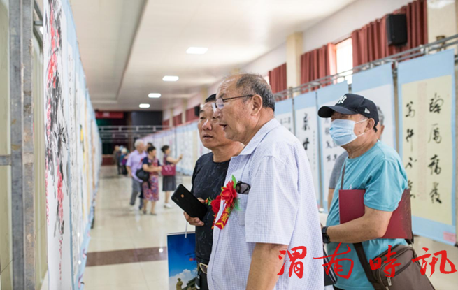 “喜迎二十大 翰墨颂中华”书画艺术作品展 在大荔县宾馆国际会展中心隆重举行(图24)