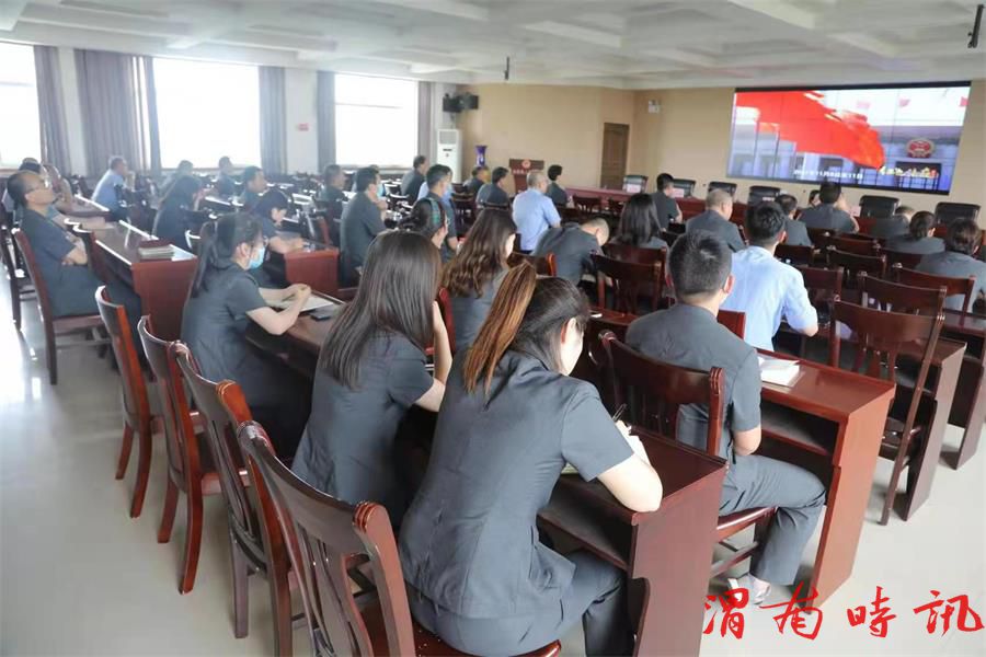 喜迎党的二十大，担当作为勇争先——合阳法院开展庆祝建党101周年系列活动(图5)