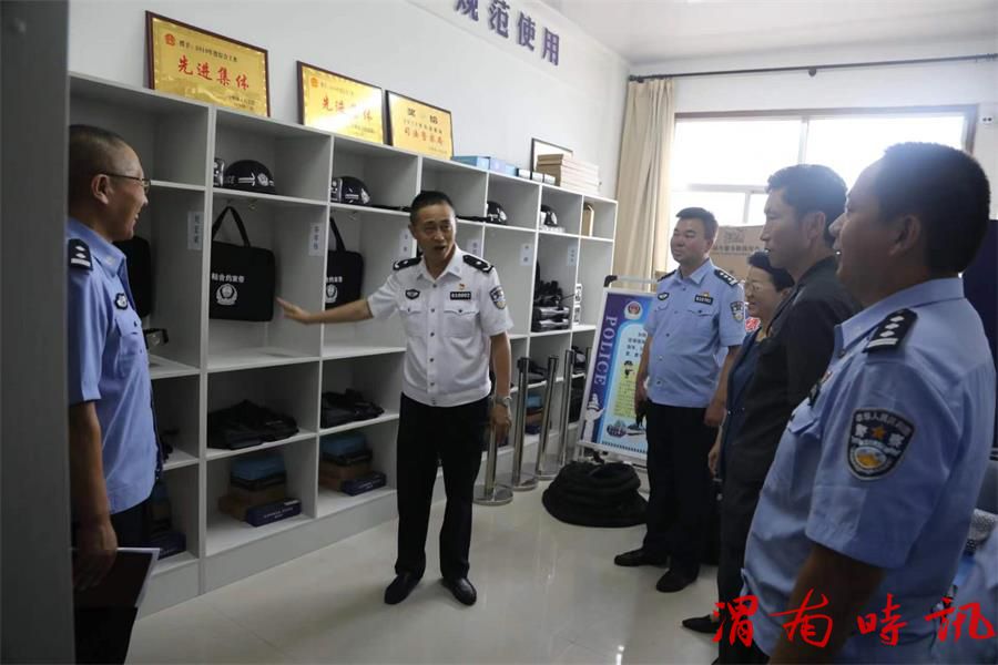 省法院司法警察总队来合阳法院督导检查司法警务安保工作(图3)
