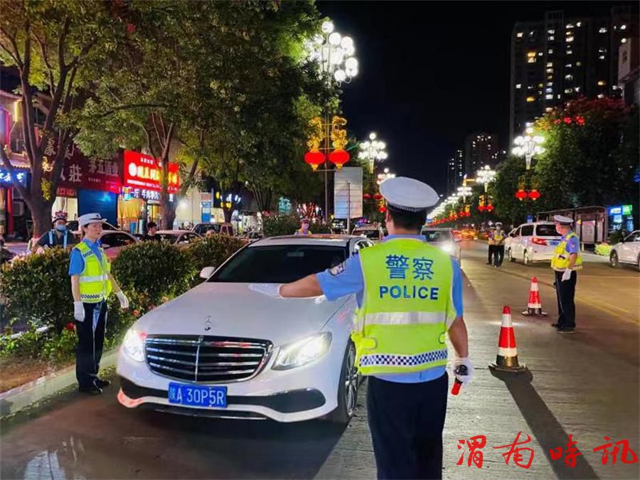 【百日行动】夜查酒驾醉驾不停歇，韩城公安交警持续发力不松懈！(图7)