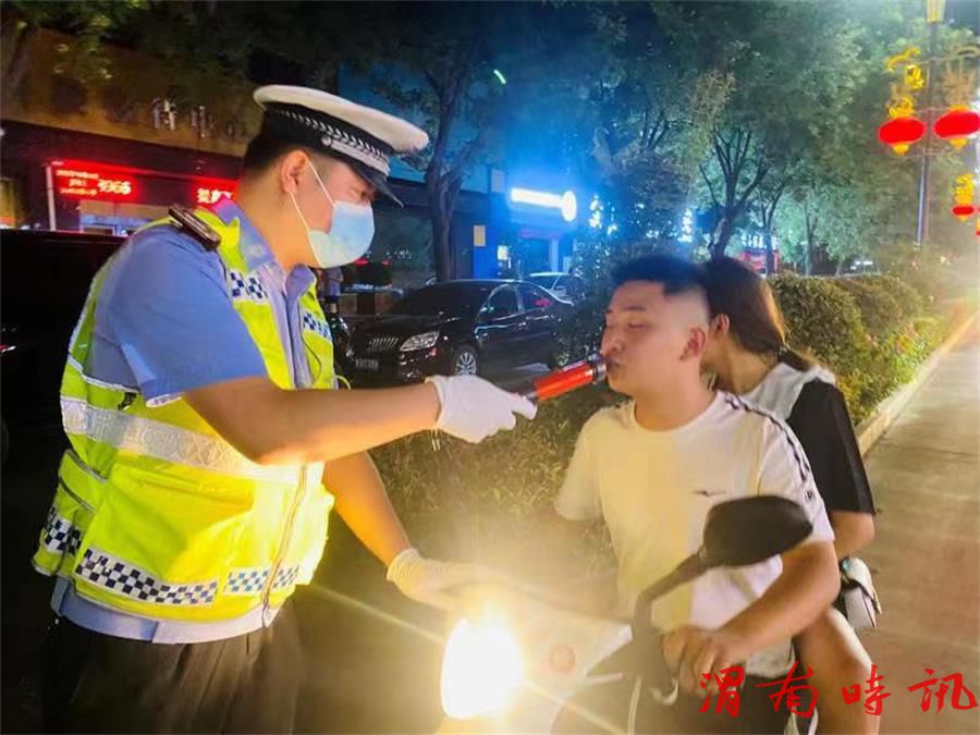 【百日行动】夜查酒驾醉驾不停歇，韩城公安交警持续发力不松懈！(图2)