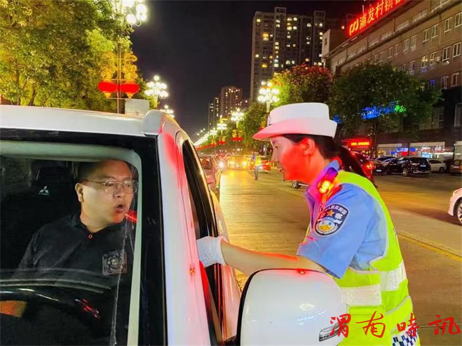 【百日行动】夜查酒驾醉驾不停歇，韩城公安交警持续发力不松懈！(图6)