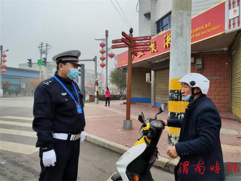 韩城交警24小时坚守 筑牢疫情防控安全线(图3)