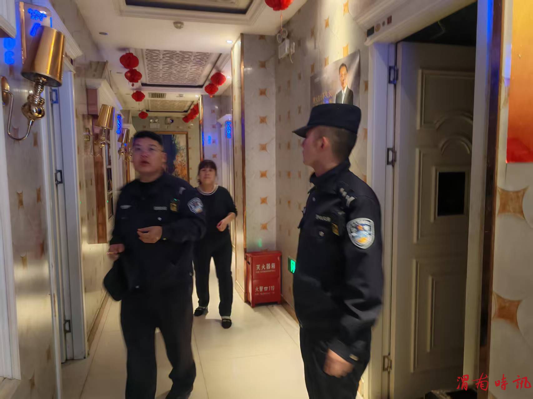 合阳县路井派出所开展节前治安大清查 筑牢双节安全防线(图3)